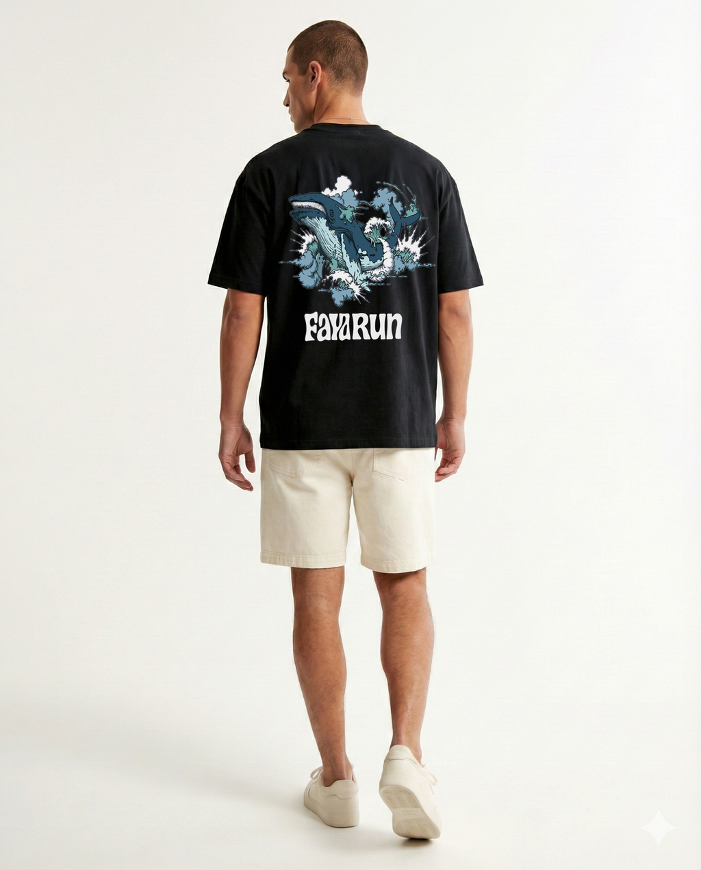 T-shirt Baleine à bosse FÉROSS